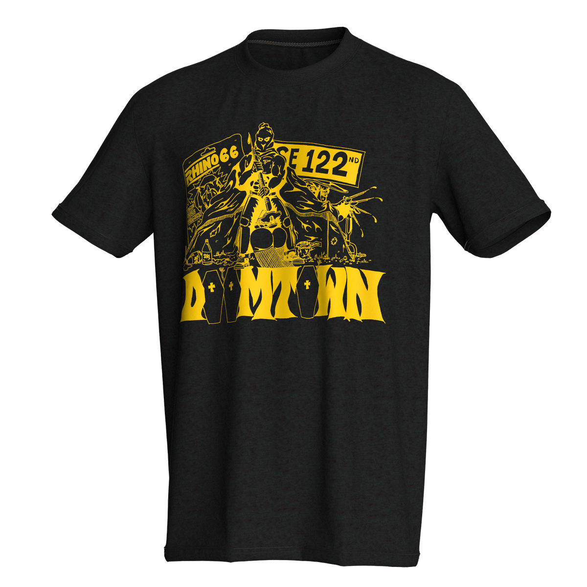 Doomtown T Shirt - Yellow