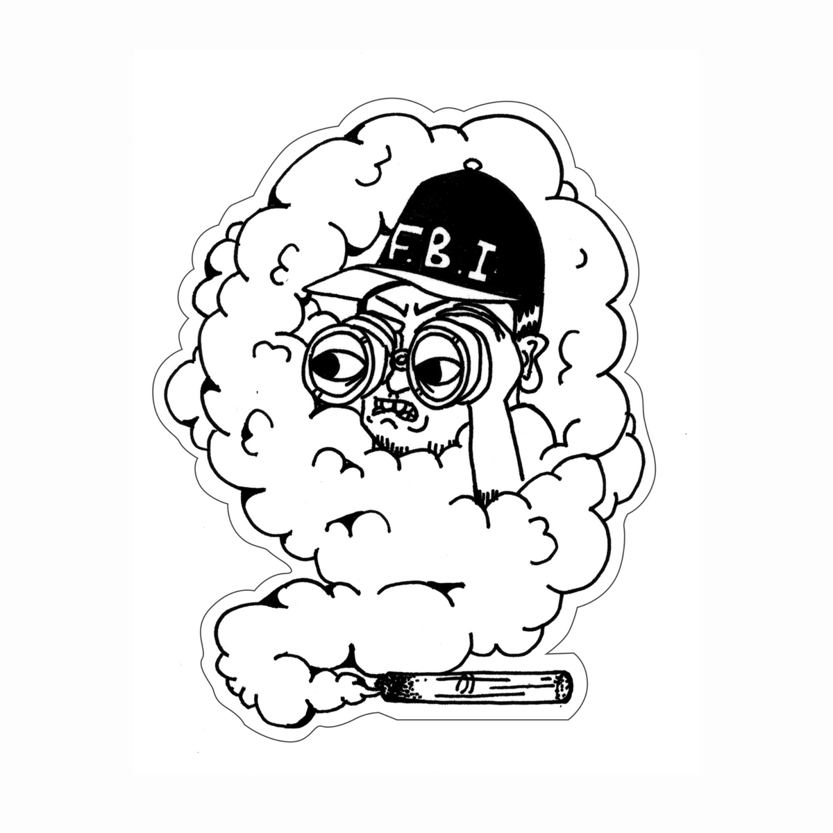 Paranoia Sticker