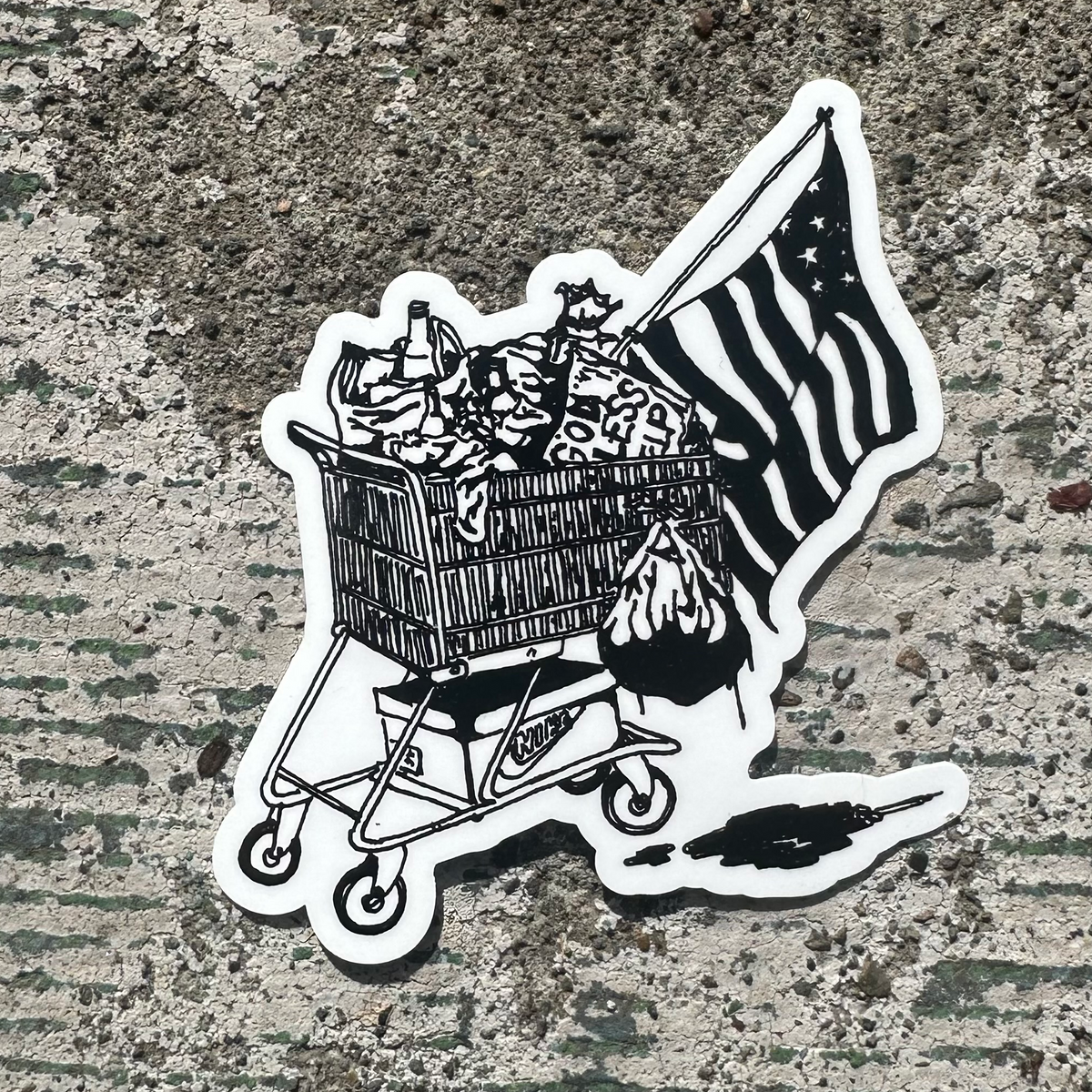 Saturation Station Sticker