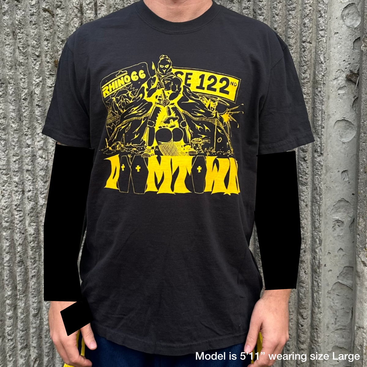 Doomtown T Shirt - Yellow
