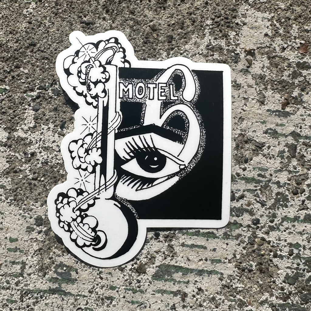 Motel Six Sticker